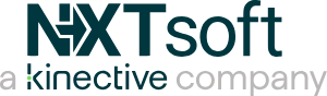 Kinective NXTSoft logo.