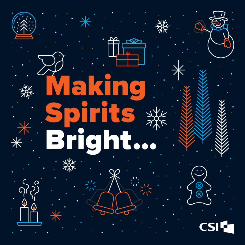 2023 Holiday Card - Making Spirits Bright